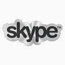 Skype金属刷图标