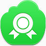 金牌free-green-cloud-icons