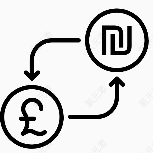 转换货币从钱英镑舍客勒以货币转换勒