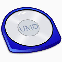 umd格式蓝色的Playstation移动(PSP)