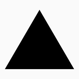 形状三角形等边三角形Black-Default-icons