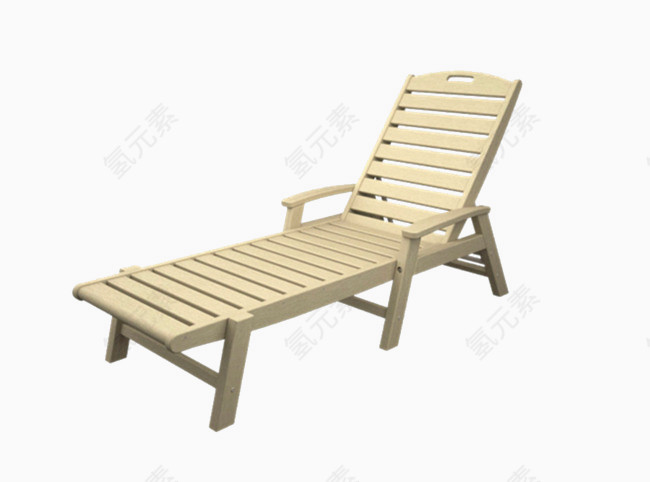 木质沙滩椅