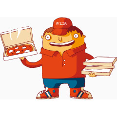 披萨送餐员