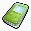 创意禅微绿色MP3播放器iPodMP3播放器