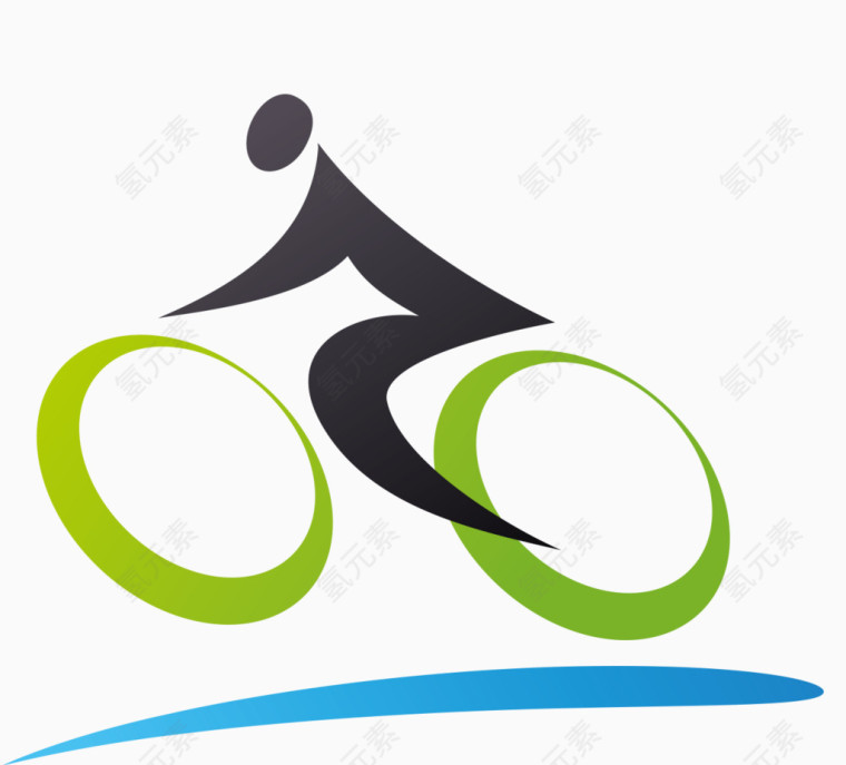 骑车运动logo