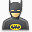 用户蝙蝠侠FatCow的主机附加的图标