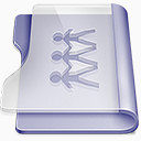 紫色SharePoint书阅读读上升文件夹