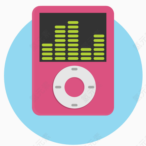iPod听着MP3音乐球员声音orbicons（免费）