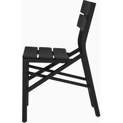 黑色折叠椅子