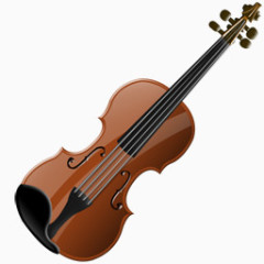 小提琴的图标