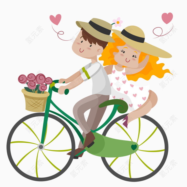 骑自行车的恋人