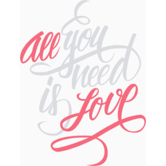 创意LOVE字体设计