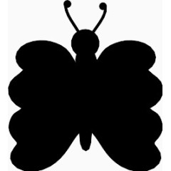 对称的蝴蝶Butterfly-icons