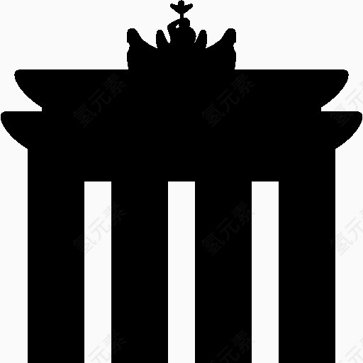 文化勃兰登堡门图标