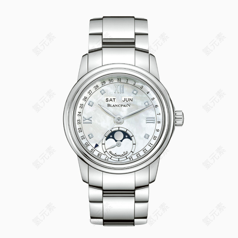 宝珀腕表手表银色女表