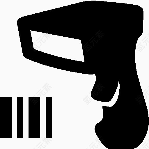 电子商务“条形码扫描器”图标