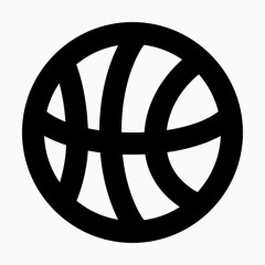 篮球运动体育运动。Android L（棒棒糖）图标。