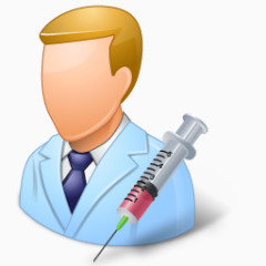 Medical Immunologist Male Light Icon