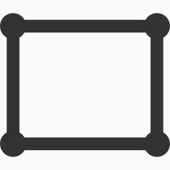 rectangle stroked icon