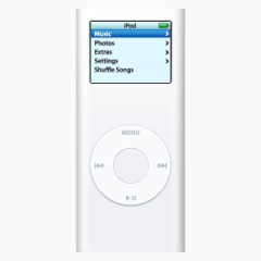 纳米白色的iPod