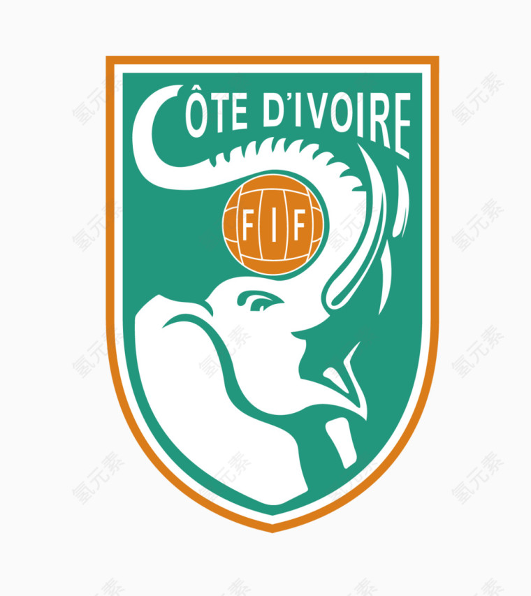 科特迪瓦足球队队徽