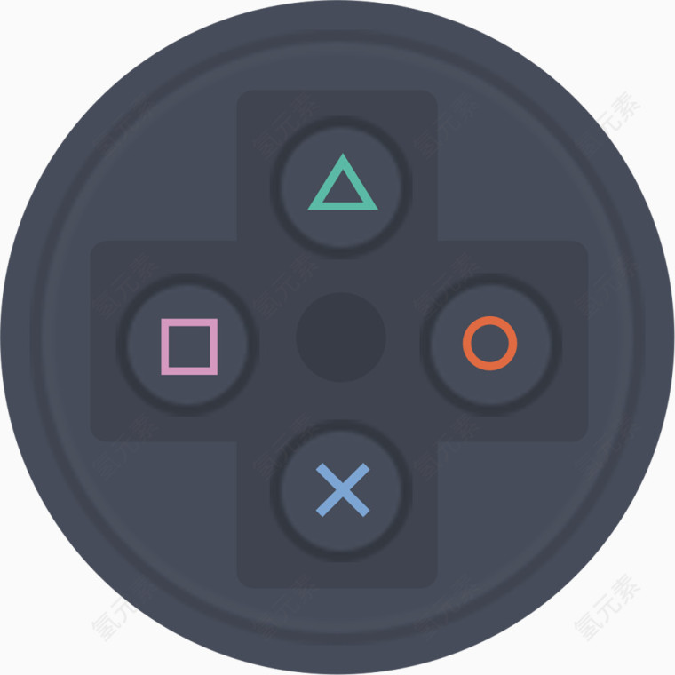游戏机Color-Flat-icons