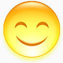 微笑表情符号面对乐趣快乐笑脸情感有趣的表情符号