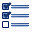 形式输入复选框蓝色的ChalkWork-EDITING-CONTROLS-icons