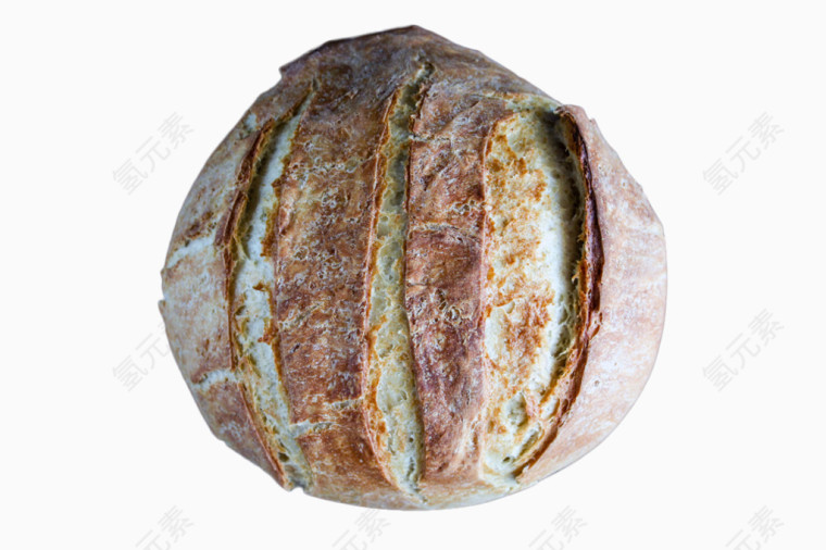 圆形酥皮面包