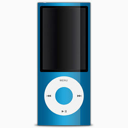 蓝色的苹果iPod Nano 克