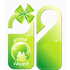 绿色环保主题标签