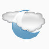 多云的期天气图标下载