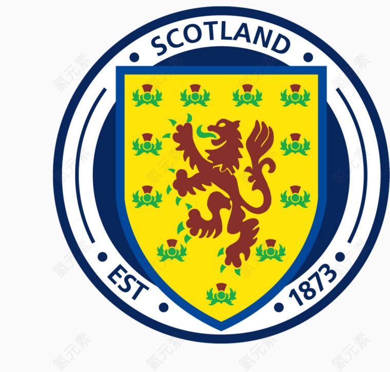 苏格兰足球队队徽