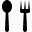 spoon fork icon