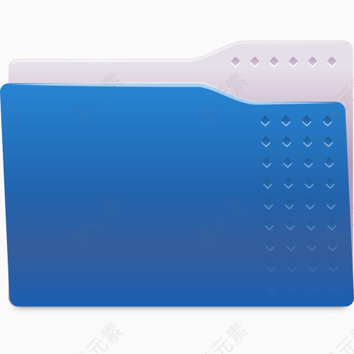 文件夹蓝色FS Ubuntu的图标