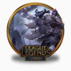 奎因菘蓝童子军league-of-legends-gold-border-icons