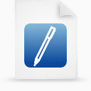 文件文件纸蓝色文件文件