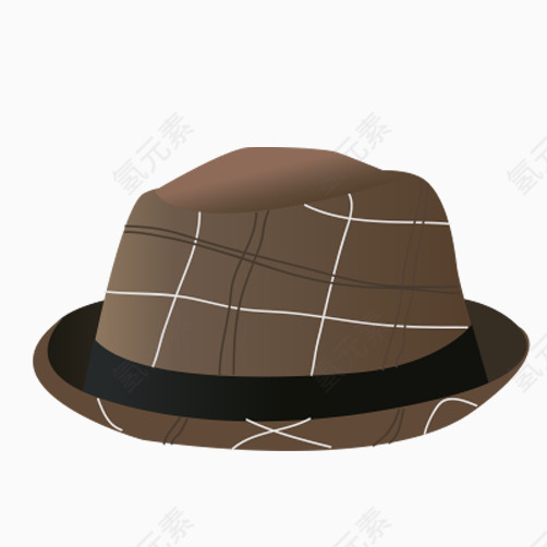 咖啡色帽子