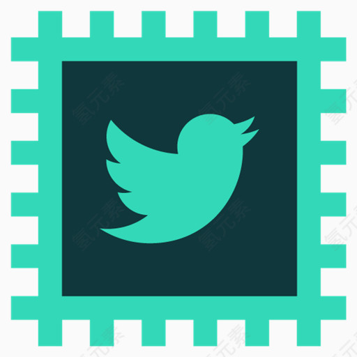 推特polygon-social-media-icons