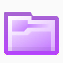 文件夹紫色的pastel-svg-icons