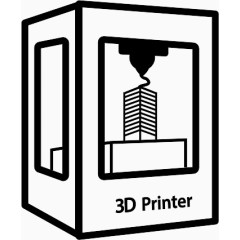 打印机3 d-printer-icons