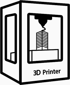 打印机3 d-printer-icons