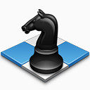 黑色的象棋图标