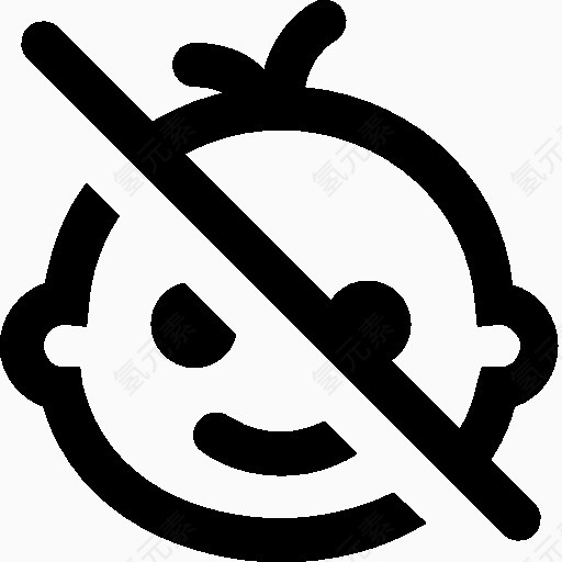 Baby Keep Away From Children Icon