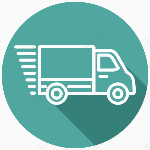 送货快速交货卡车速度运输运输卡车电子商务的自由
