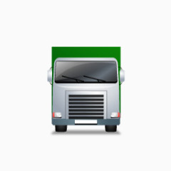 Truck Front Green Icon