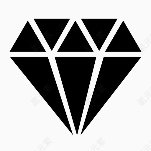 钻石标志图标