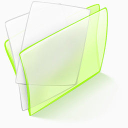 绿皮书文件夹图标