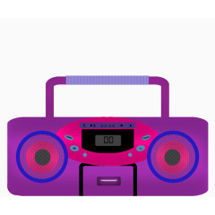 收音机紫色