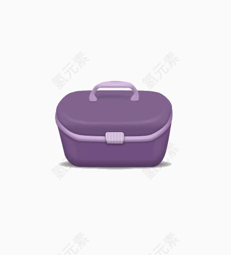 紫色手提箱